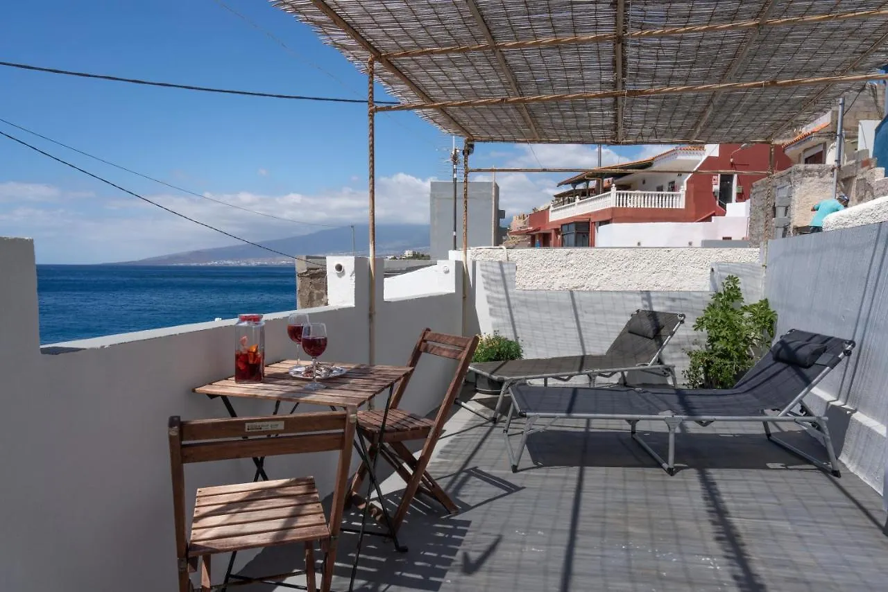 سانتا كروز دي تينيريف Romantic Cave With Big Terrace Overlooking The Sea
